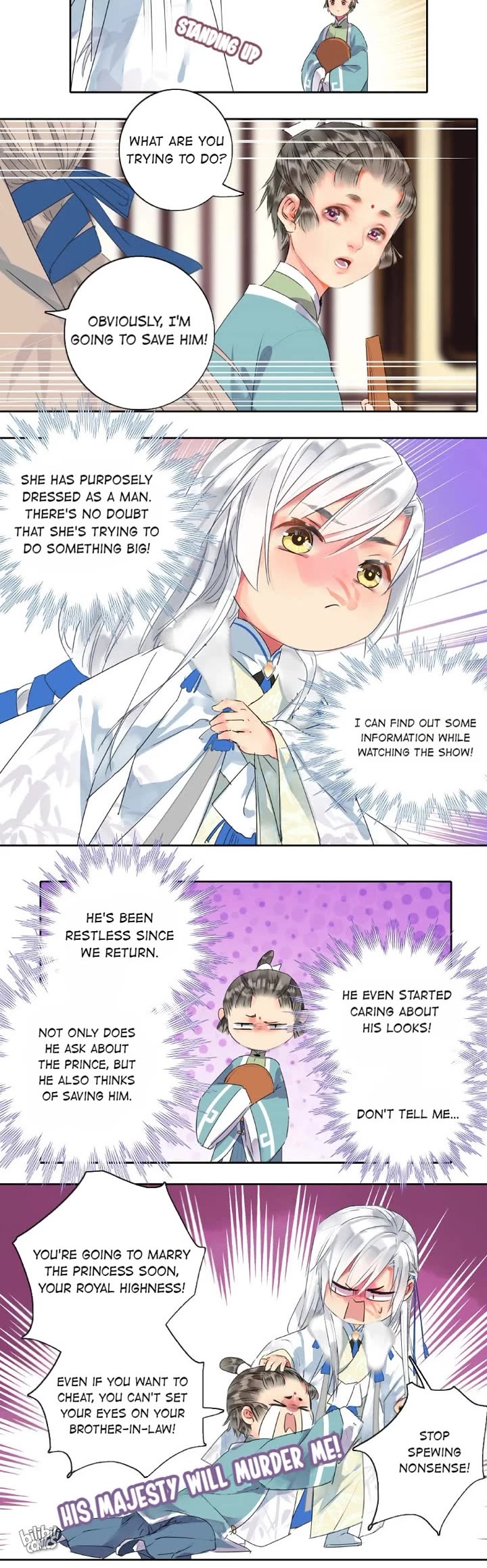 Princess in the Prince's Harem Chapter 153 page 5 - Chapter 153: Reluctant to Part