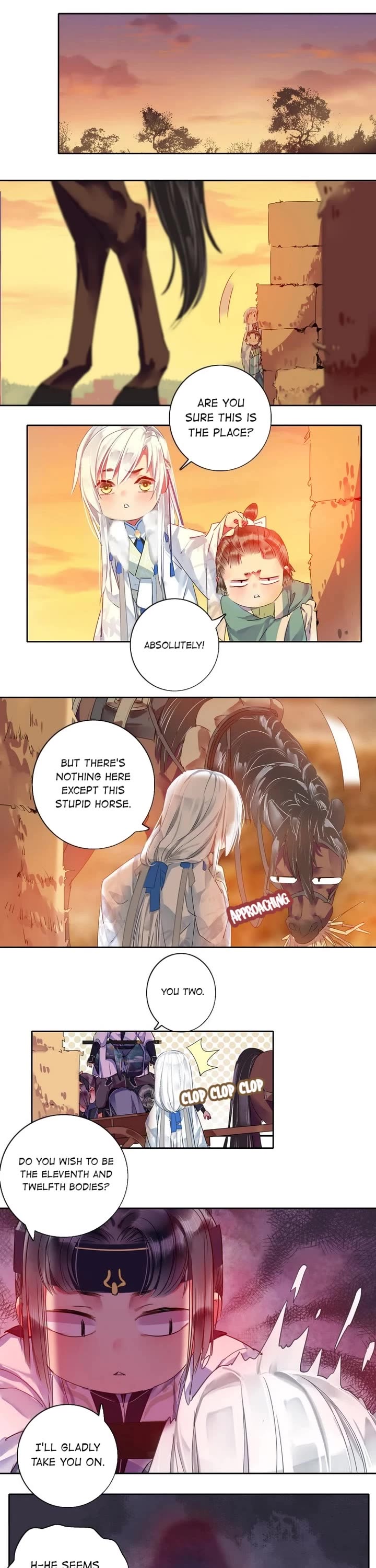Princess in the Prince's Harem Chapter 154 page 1 - Chapter 154: Her Disguise Is Shedding