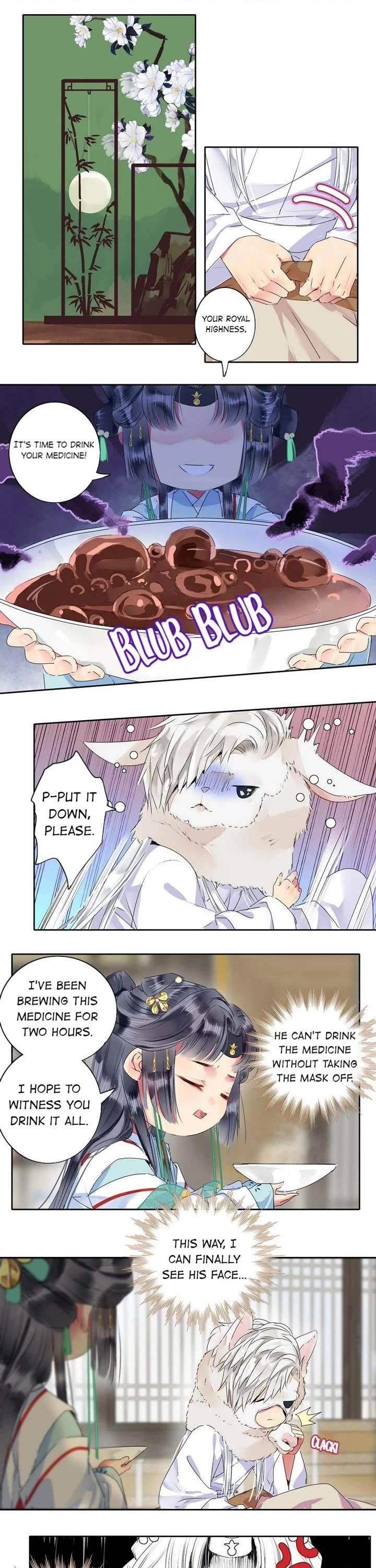 Princess in the Prince's Harem Chapter 157 page 1 - Chapter 157: Take Your Medicine Without the Mask