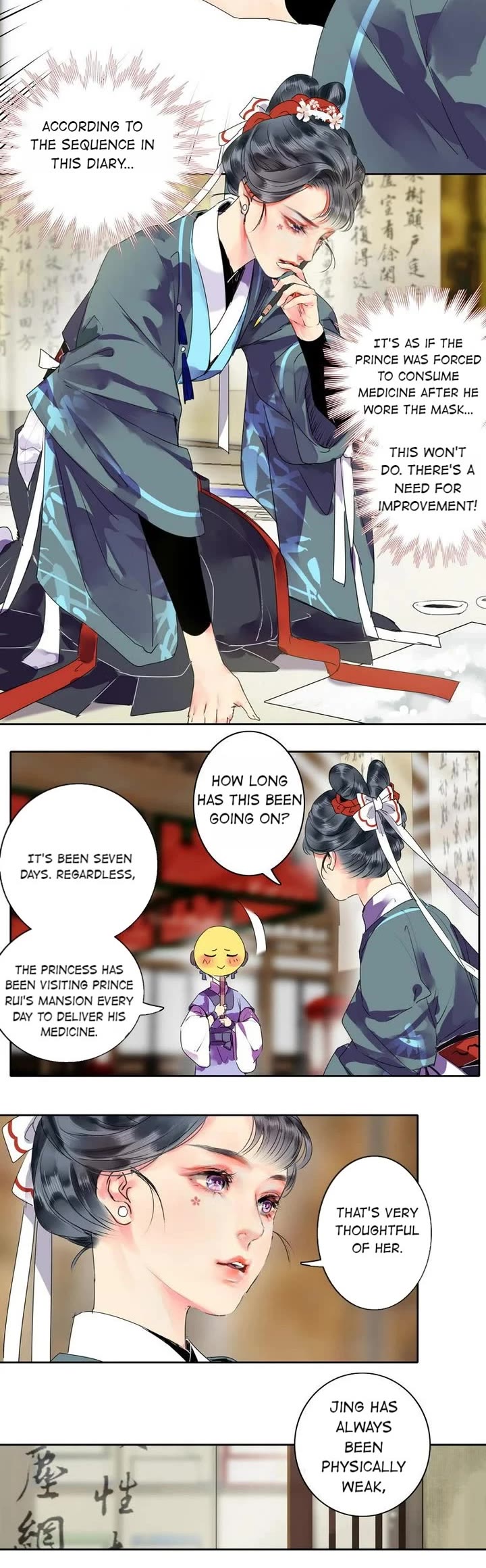 Princess in the Prince's Harem Chapter 157 page 5 - Chapter 157: Take Your Medicine Without the Mask