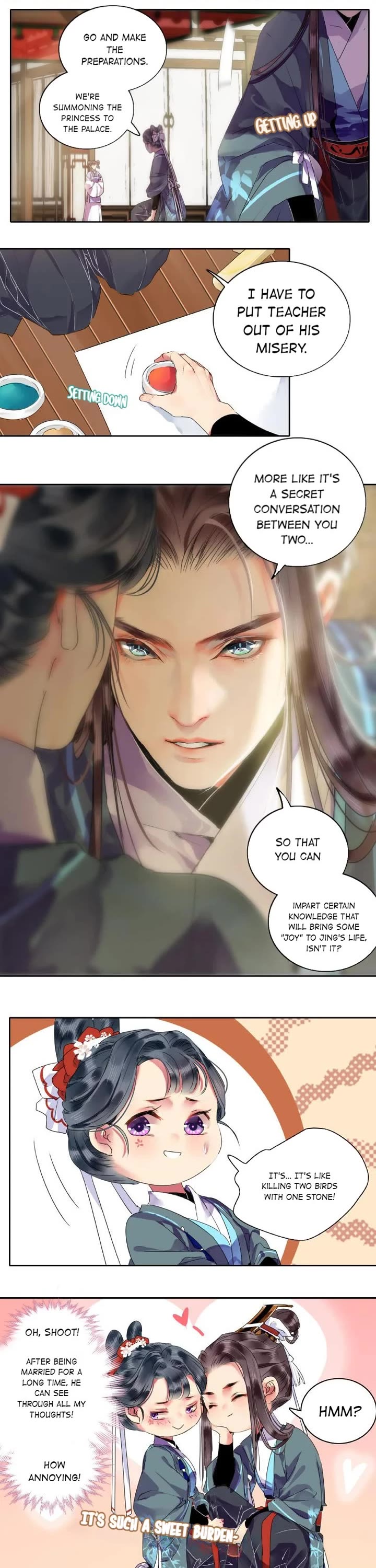 Princess in the Prince's Harem Chapter 158 page 1 - Chapter 158: Showing Half of His Face