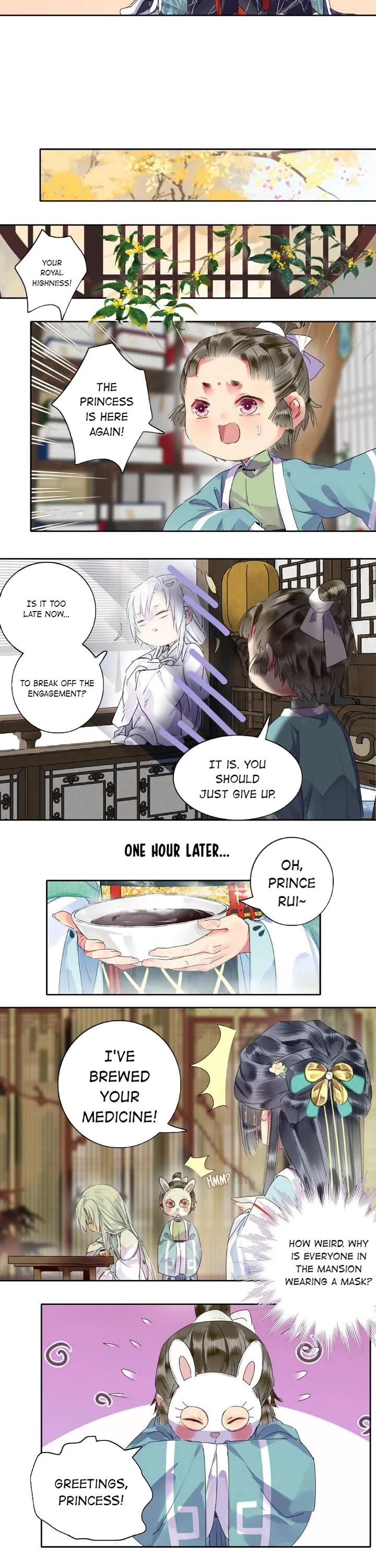 Princess in the Prince's Harem Chapter 158 page 2 - Chapter 158: Showing Half of His Face