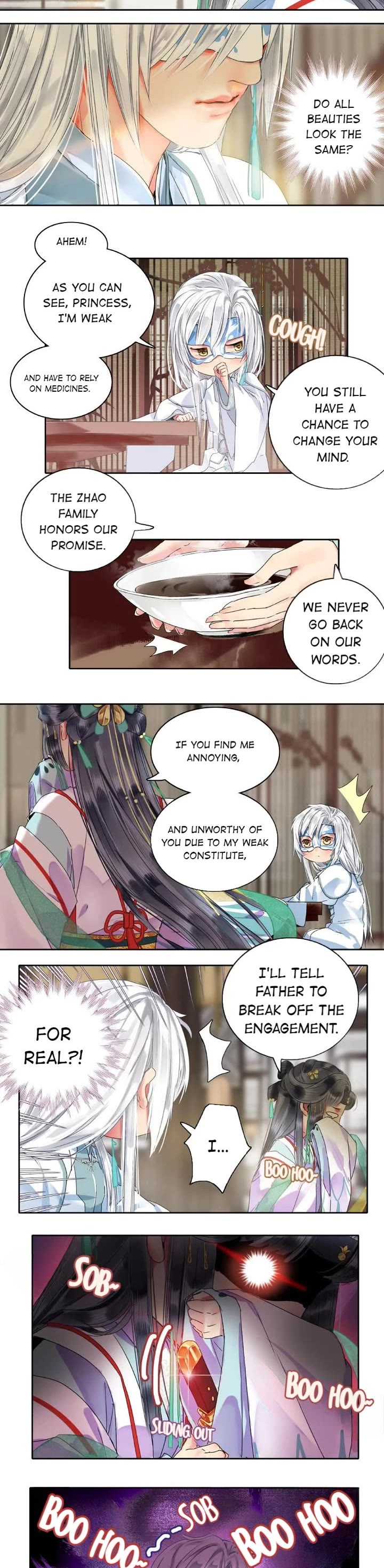 Princess in the Prince's Harem Chapter 158 page 4 - Chapter 158: Showing Half of His Face