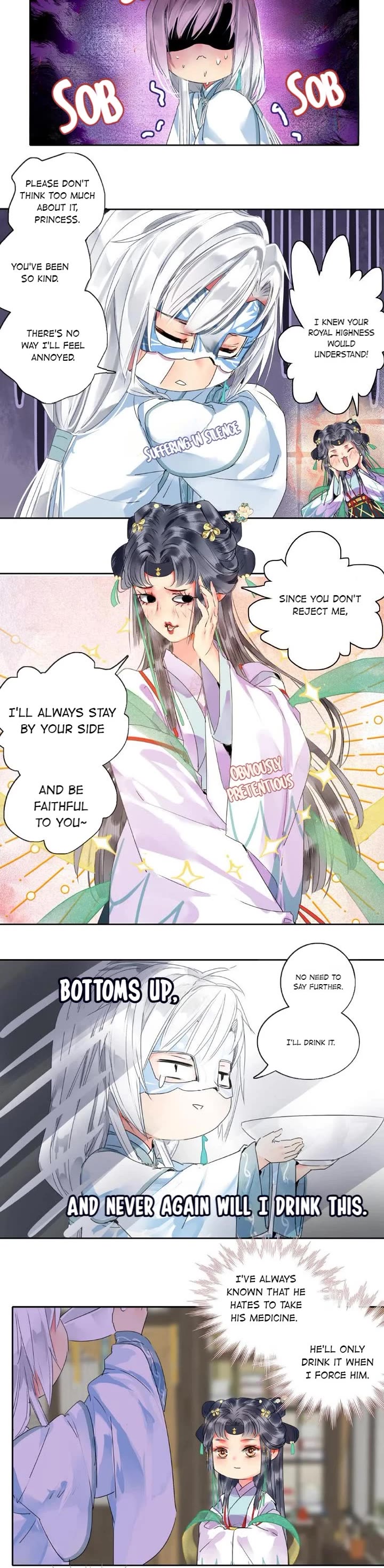 Princess in the Prince's Harem Chapter 158 page 5 - Chapter 158: Showing Half of His Face