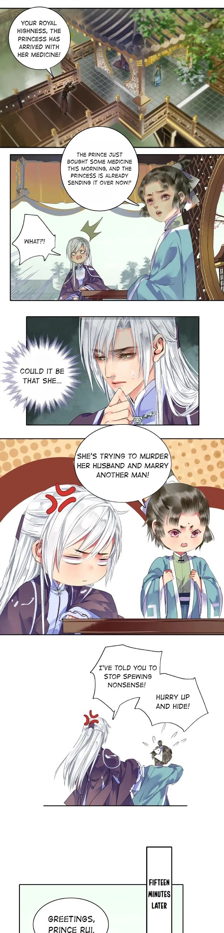 Princess in the Prince's Harem Chapter 172 page 1 - Chapter 172: I Don’t Feel Like It