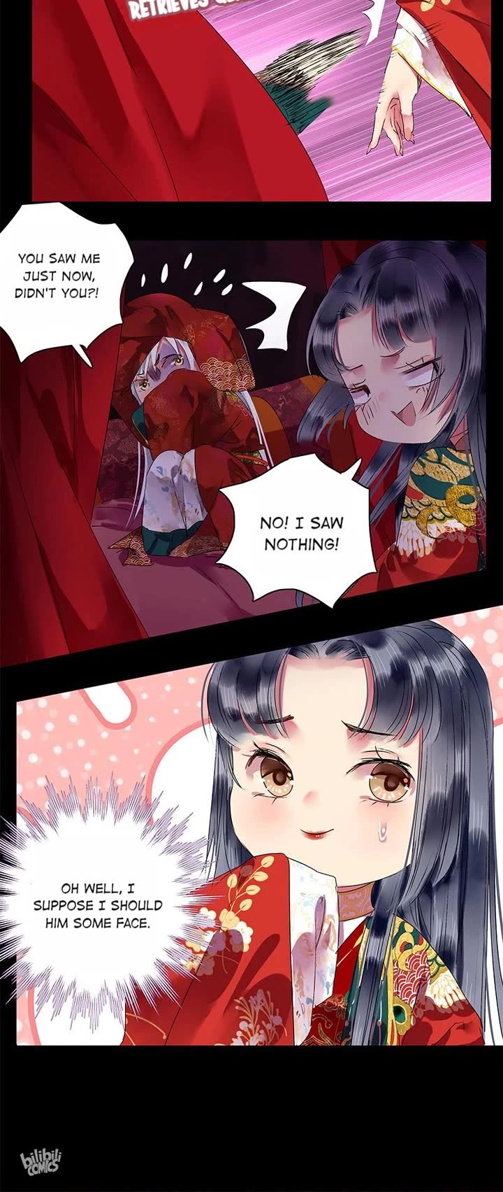 Princess in the Prince's Harem Chapter 180 page 12 - Chapter 180: Save Him Face