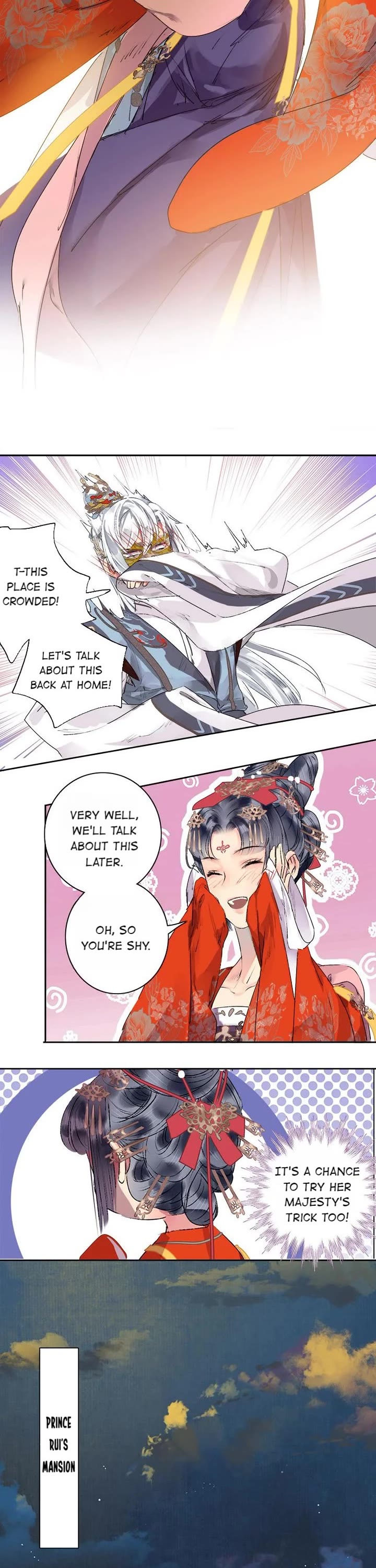 Princess in the Prince's Harem Chapter 184 page 3 - Chapter 184: You’re Afraid I’ll Eat You Up?