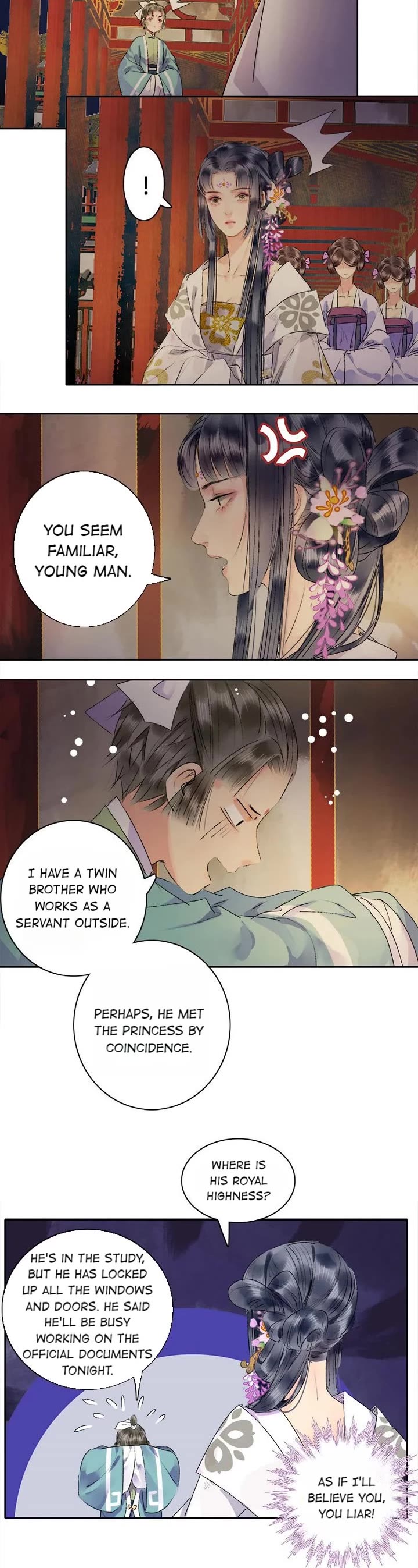 Princess in the Prince's Harem Chapter 184 page 5 - Chapter 184: You’re Afraid I’ll Eat You Up?