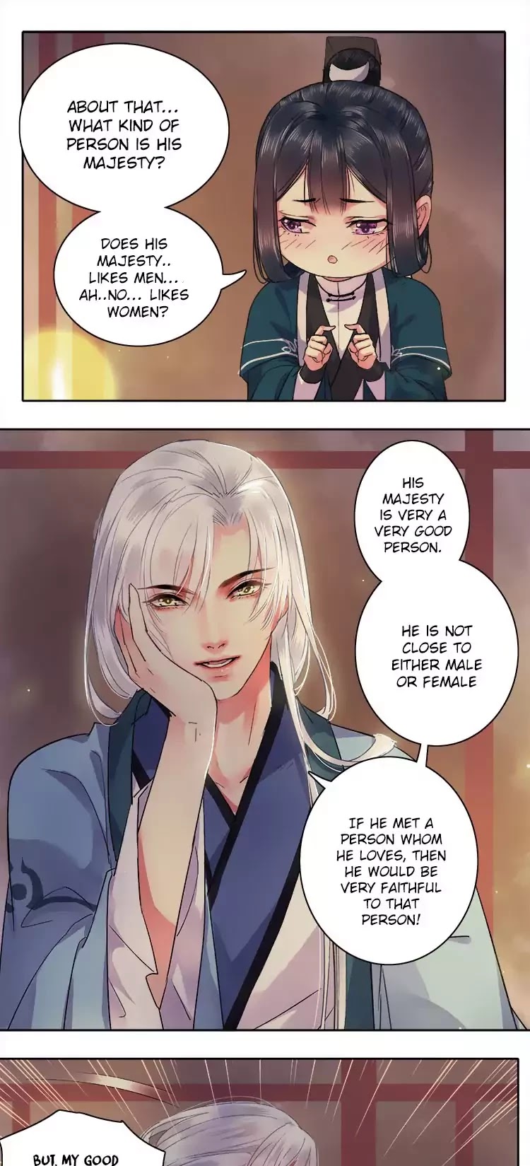 Princess in the Prince's Harem Chapter 40 page 1 - Chapter 40