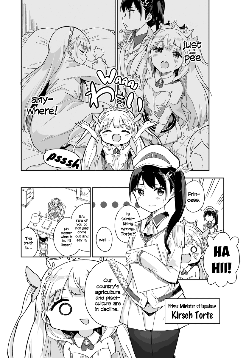 Princess, Is That Holy Water? Chapter 5 page 2 - Chapter 5: The Tale of How the Princess's Diaper Brought Ruin to the Nation
