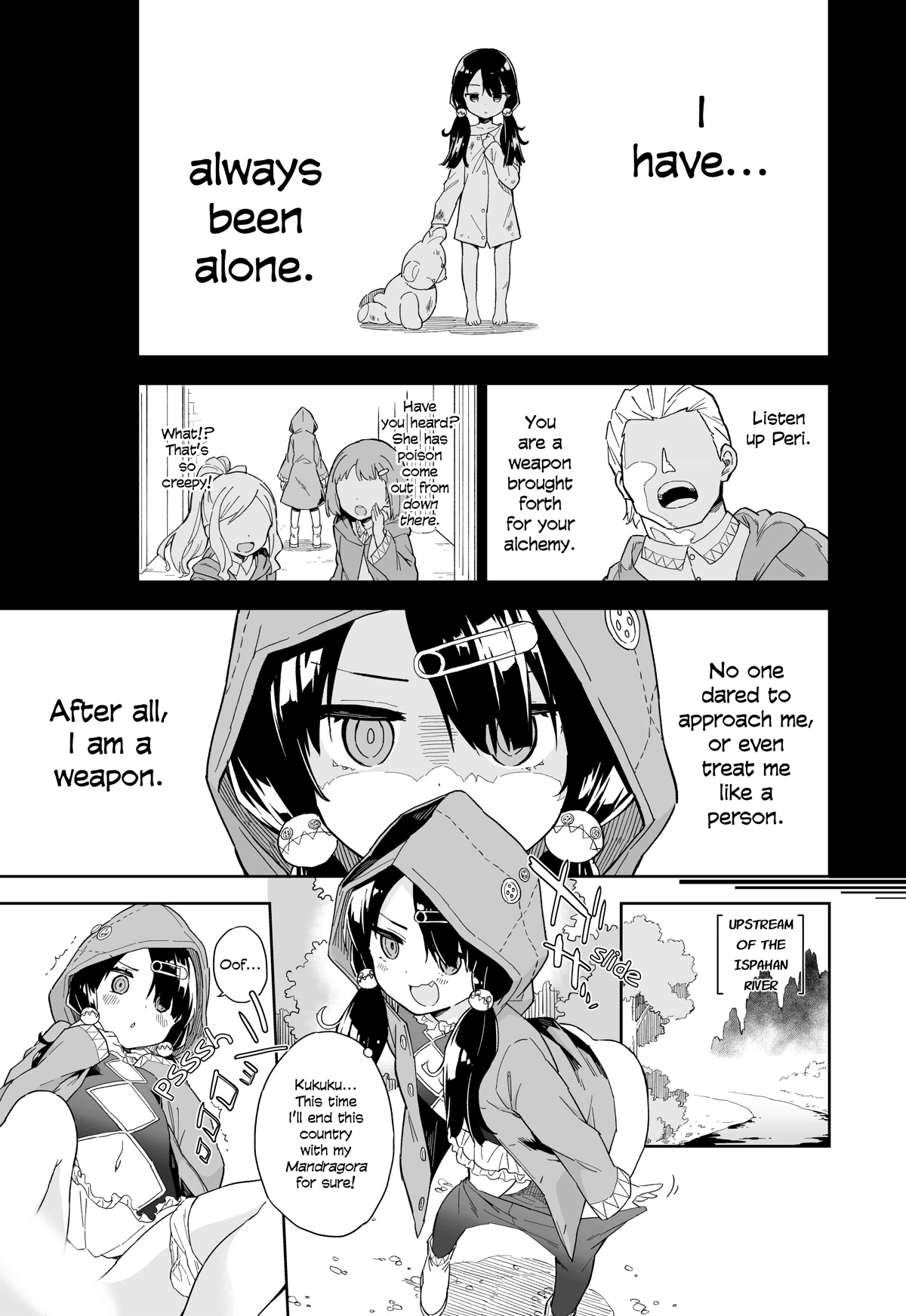 Princess, Is That Holy Water? Chapter 8 page 1 - Chapter 8: The Tale between the Girl whose P** is a Miracle Elixir and the Girl whose P** is a Deadly Poison