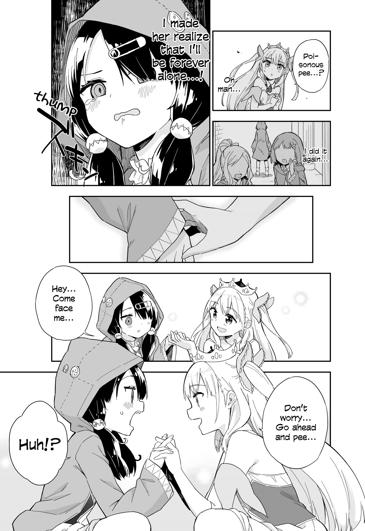 Princess, Is That Holy Water? Chapter 8 page 3 - Chapter 8: The Tale between the Girl whose P** is a Miracle Elixir and the Girl whose P** is a Deadly Poison