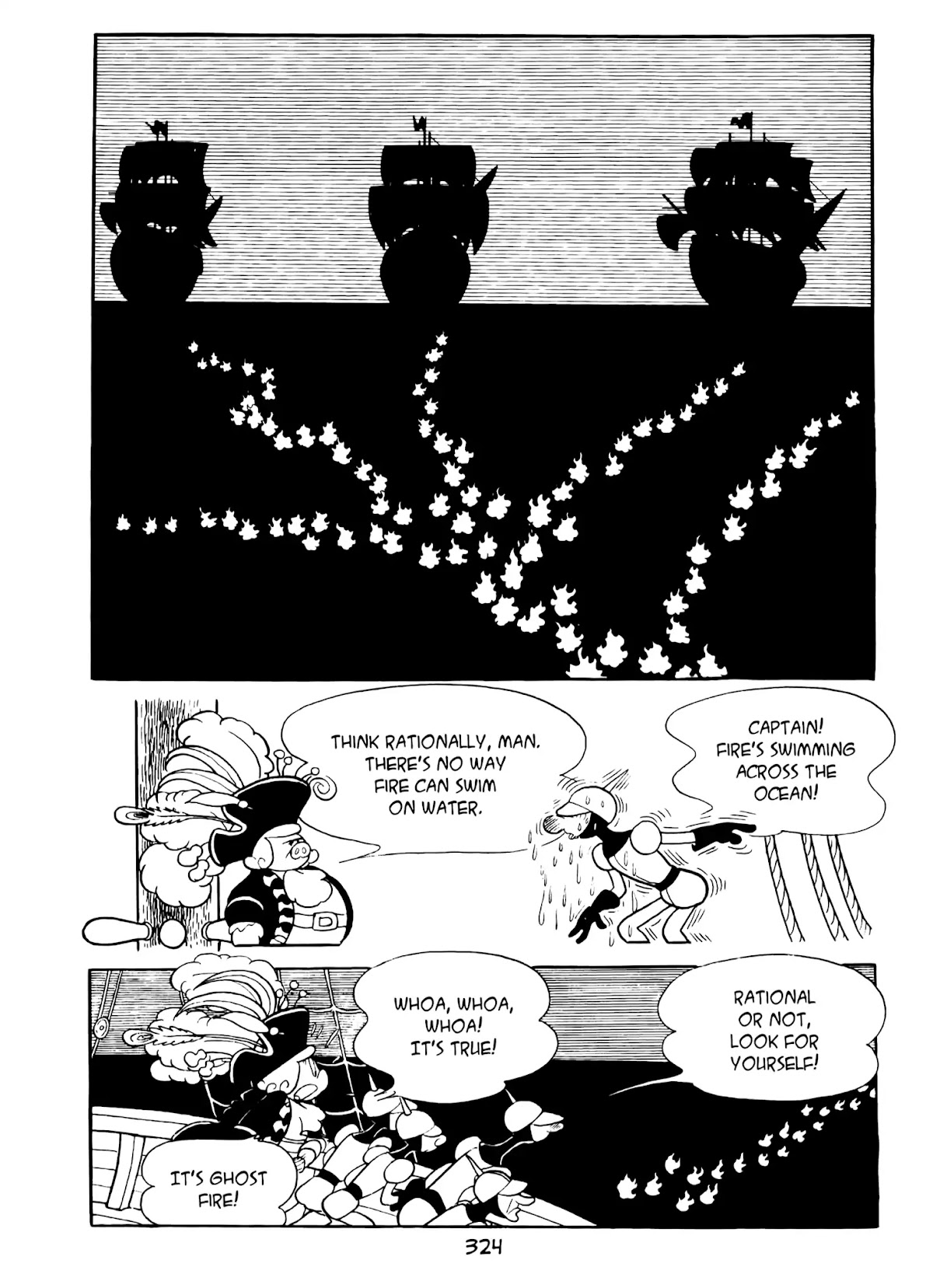 Princess Knight Chapter 16 page 10 - Chapter 16: Captain Blood, Pirate
