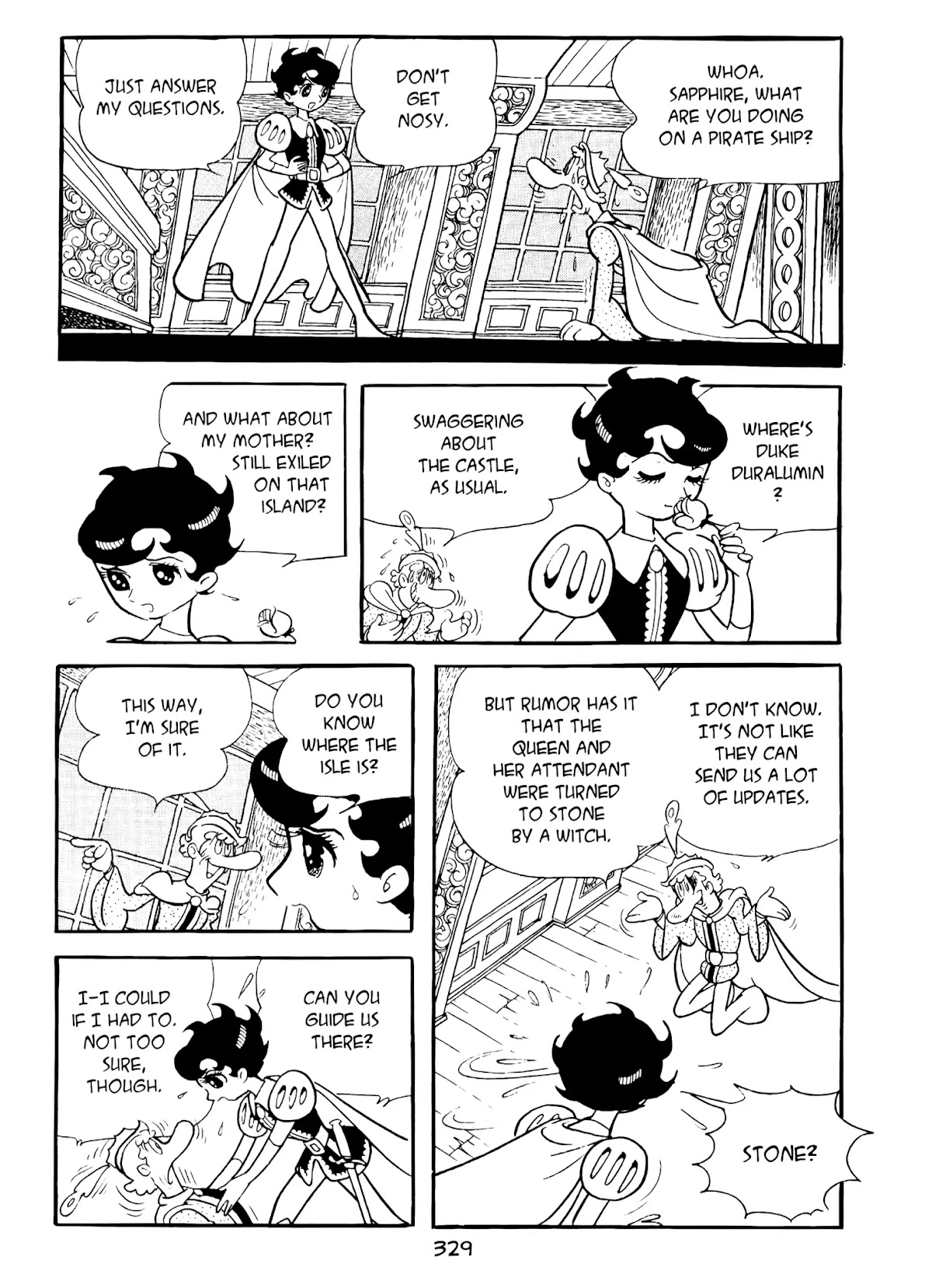 Princess Knight Chapter 16 page 15 - Chapter 16: Captain Blood, Pirate