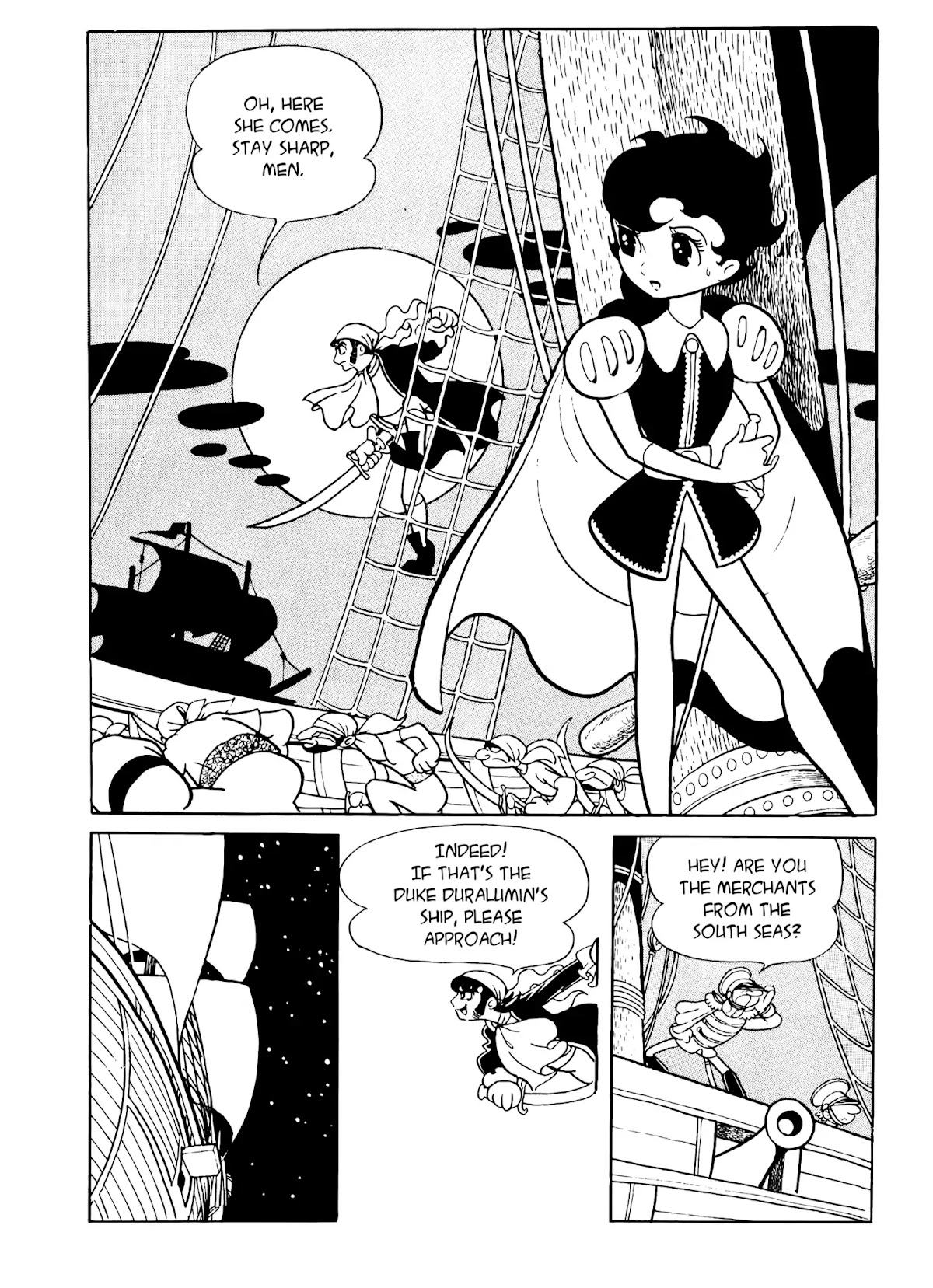 Princess Knight Chapter 16 page 2 - Chapter 16: Captain Blood, Pirate