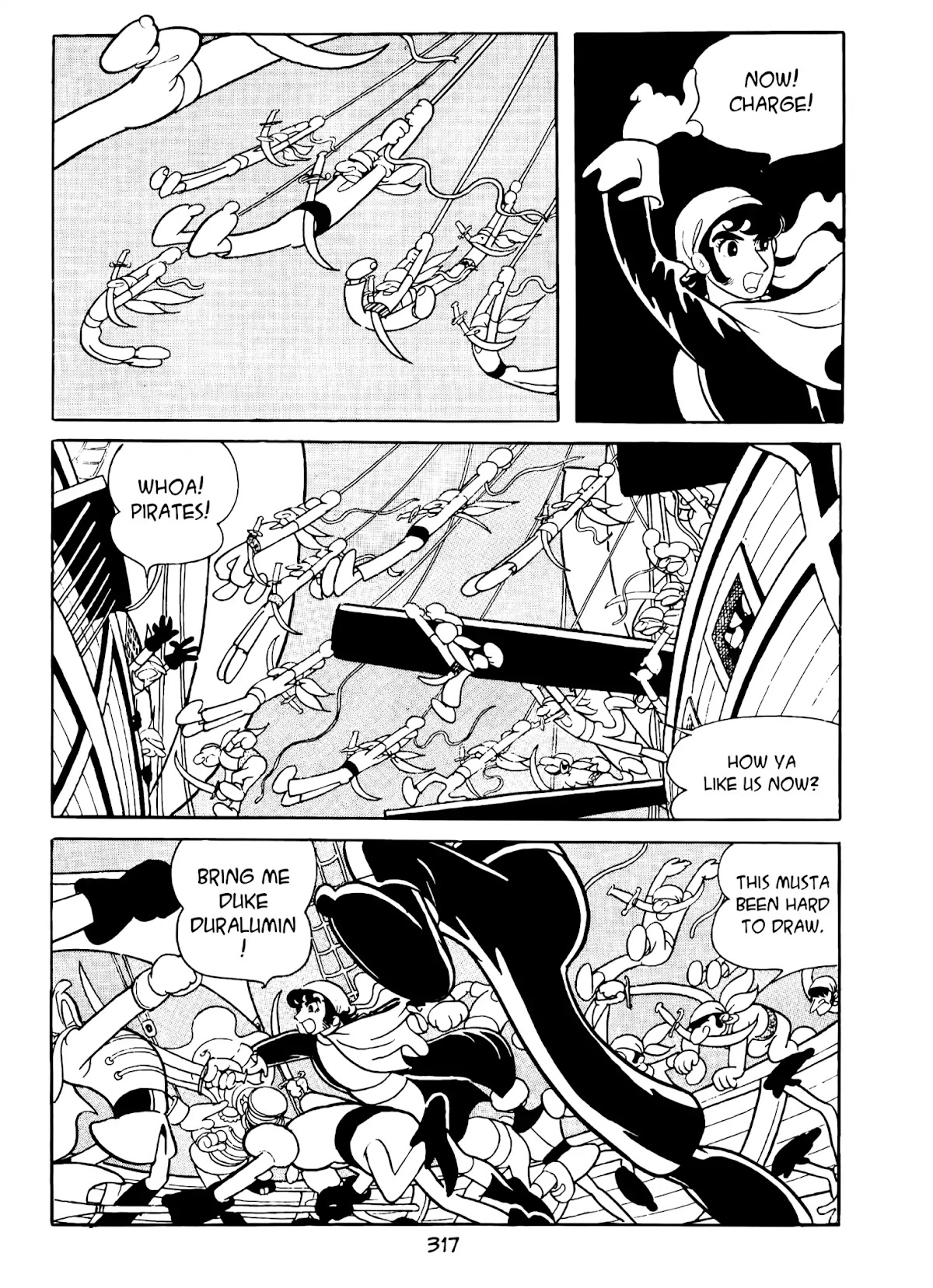 Princess Knight Chapter 16 page 3 - Chapter 16: Captain Blood, Pirate