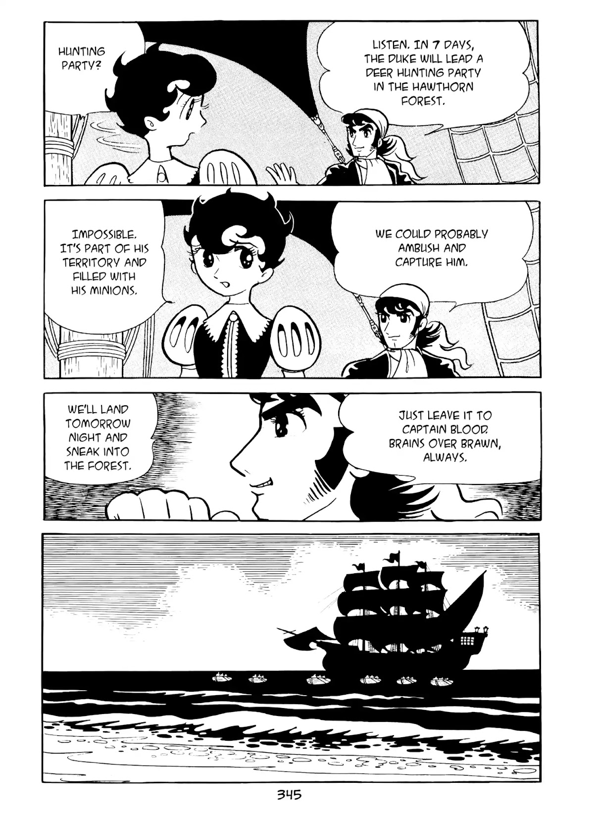 Princess Knight Chapter 16 page 31 - Chapter 16: Captain Blood, Pirate