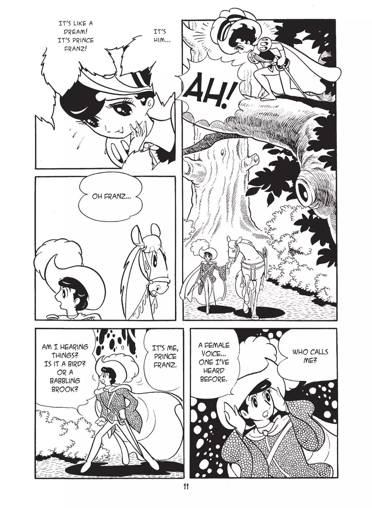 Princess Knight Chapter 17 page 12 - Chapter 17: A Happening in the Hawthorn Forest