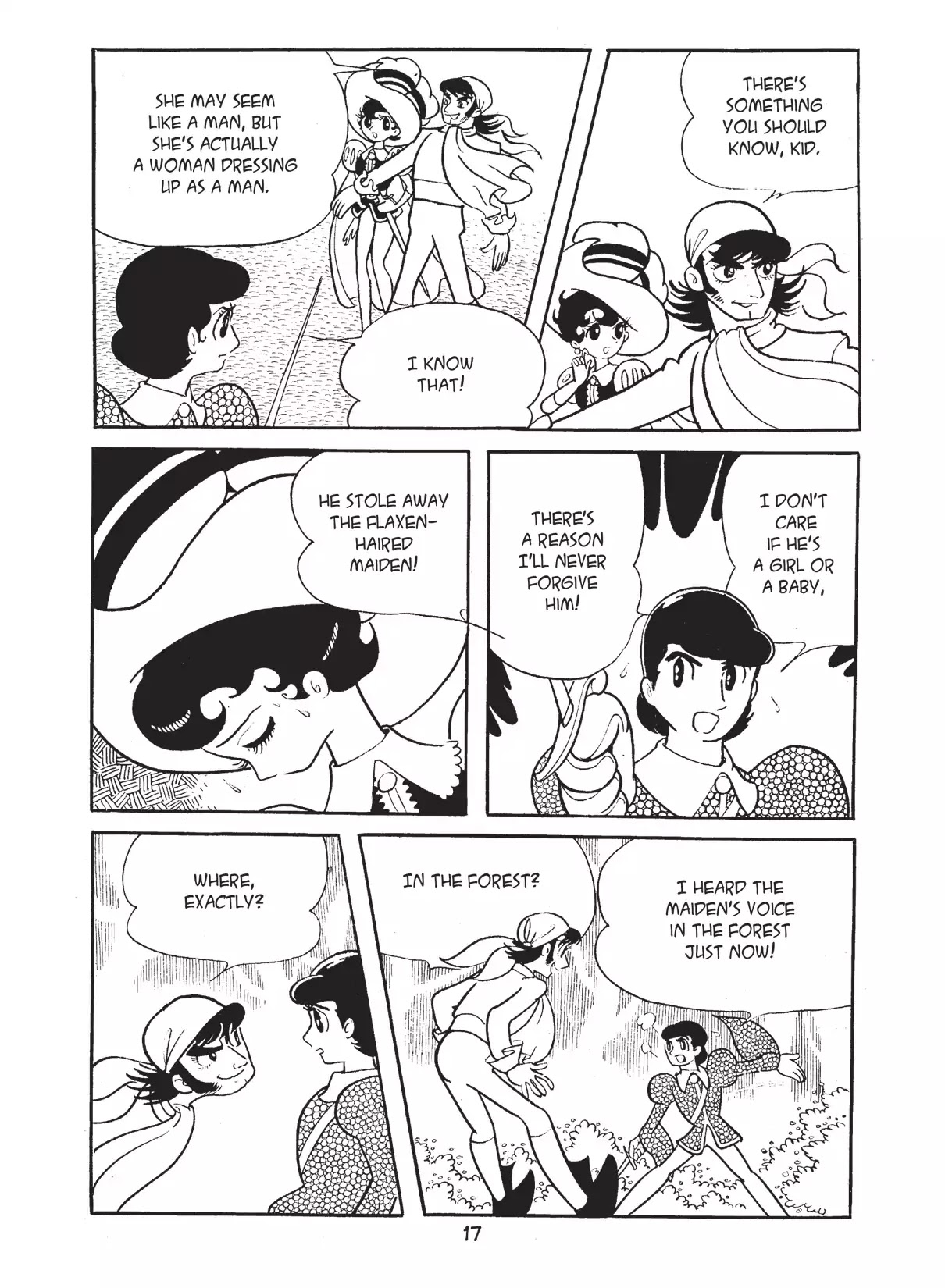 Princess Knight Chapter 17 page 18 - Chapter 17: A Happening in the Hawthorn Forest