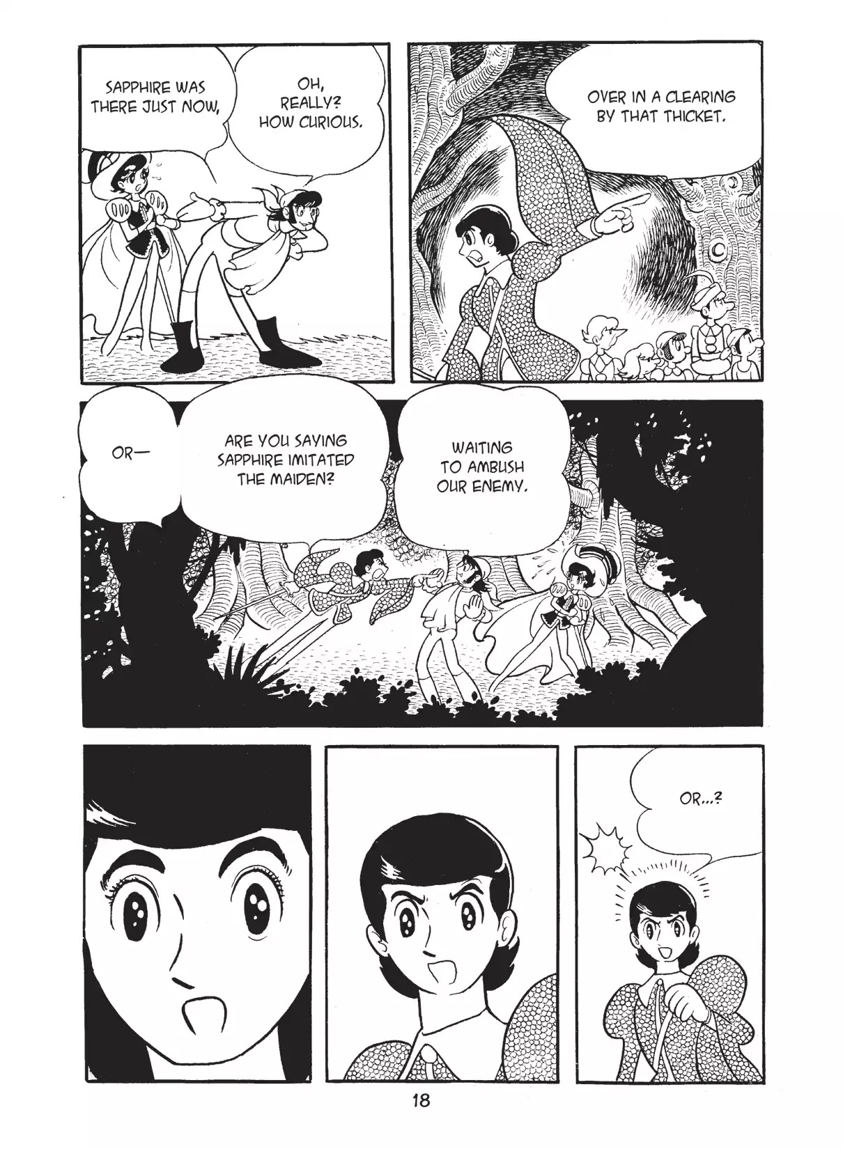 Princess Knight Chapter 17 page 19 - Chapter 17: A Happening in the Hawthorn Forest
