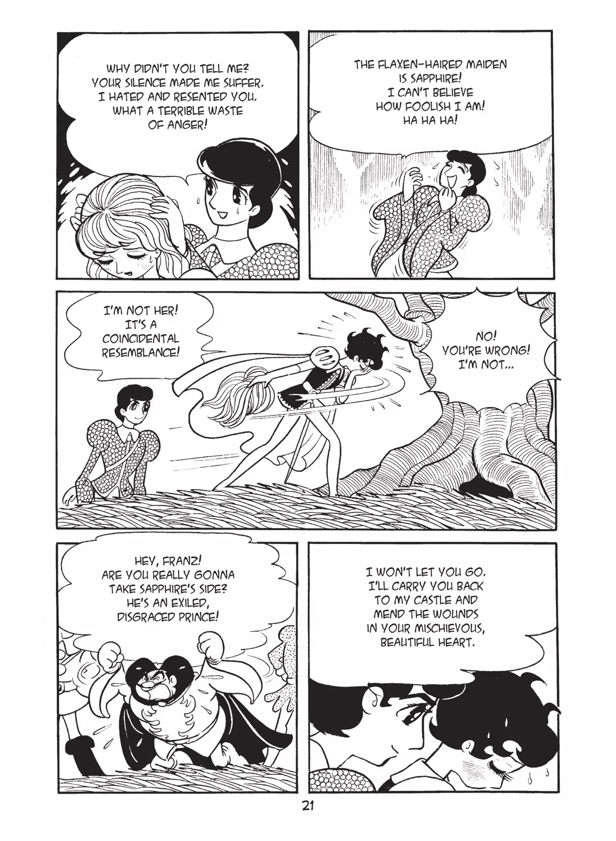 Princess Knight Chapter 17 page 22 - Chapter 17: A Happening in the Hawthorn Forest