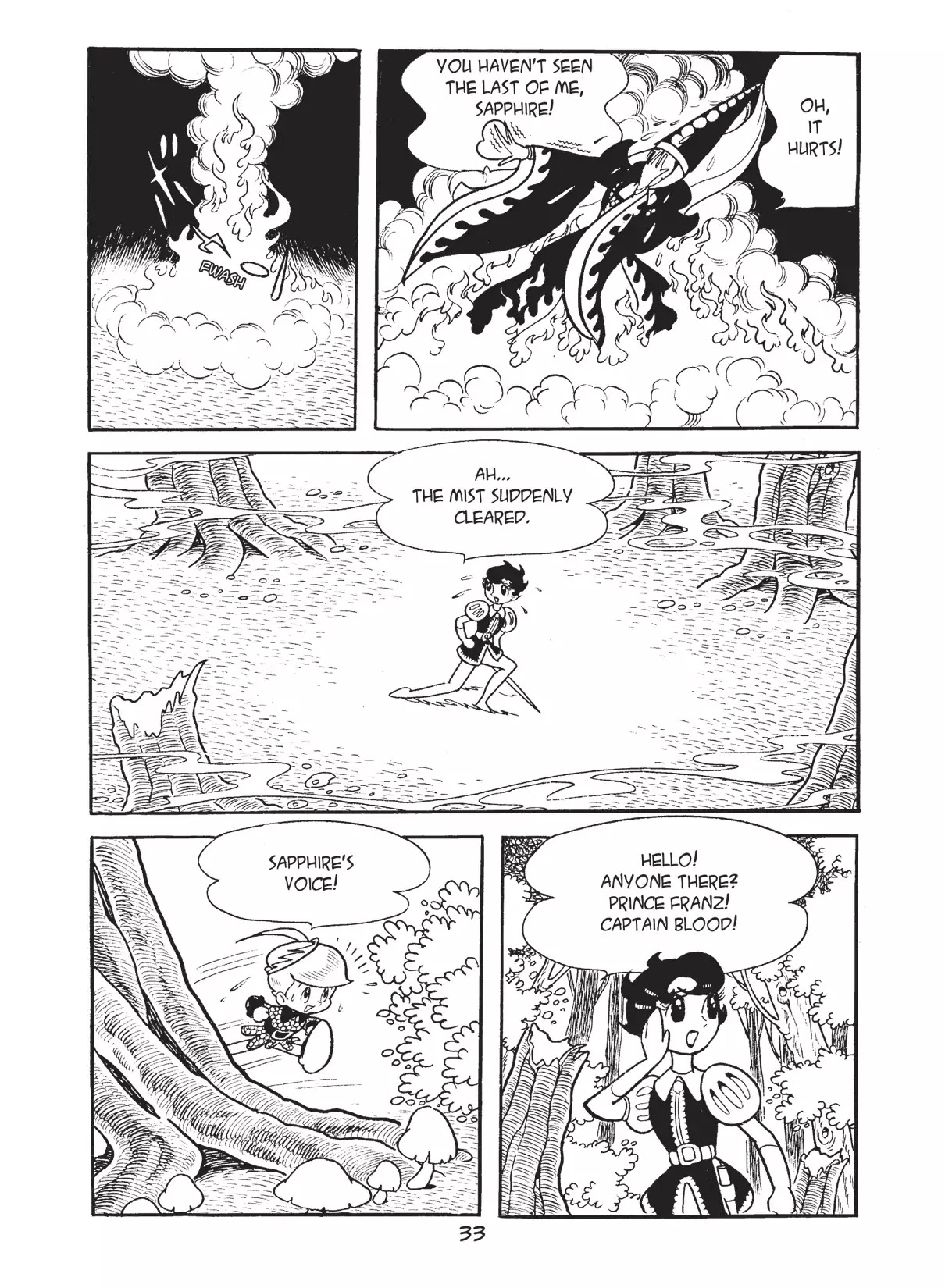 Princess Knight Chapter 17 page 34 - Chapter 17: A Happening in the Hawthorn Forest