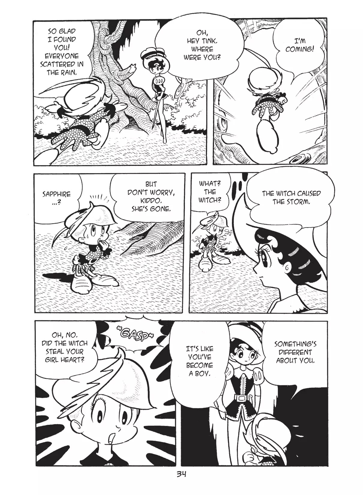 Princess Knight Chapter 17 page 35 - Chapter 17: A Happening in the Hawthorn Forest
