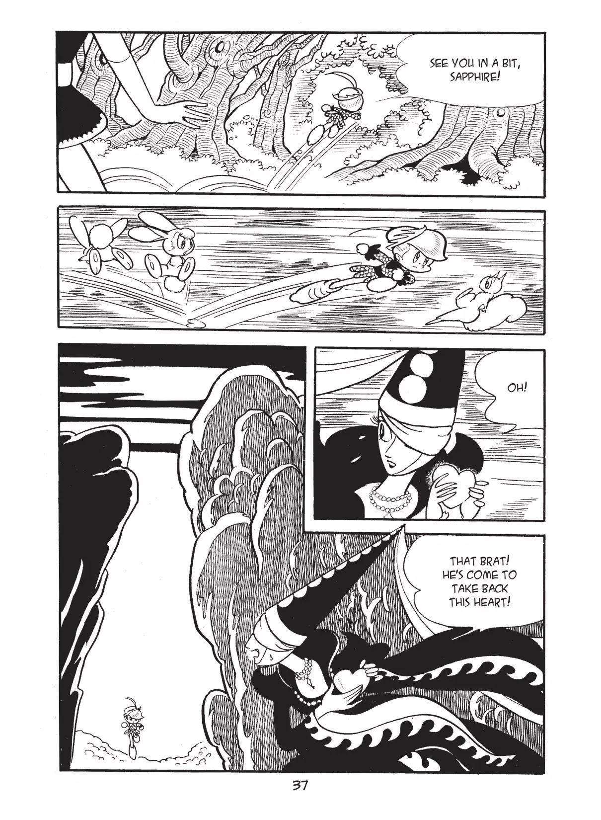Princess Knight Chapter 17 page 38 - Chapter 17: A Happening in the Hawthorn Forest