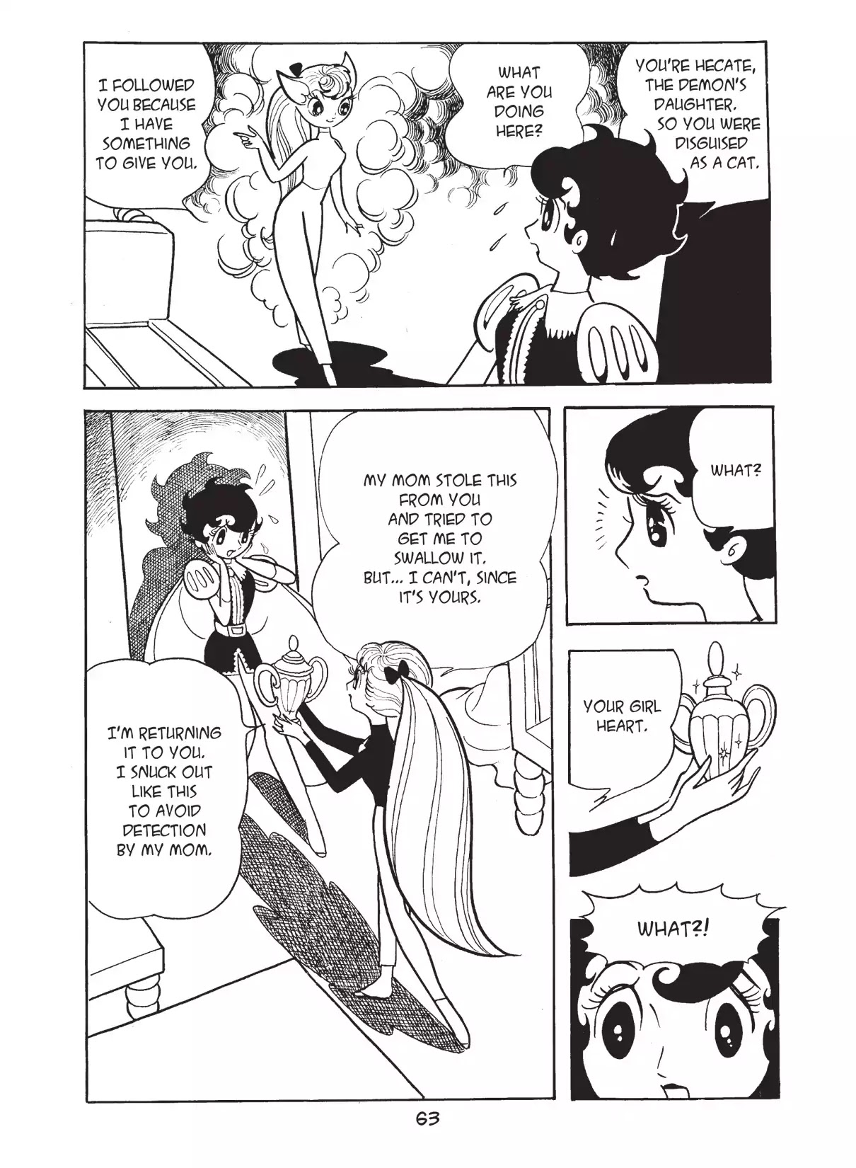 Princess Knight Chapter 18 page 21 - Chapter 18: The Kitten and the Angel
