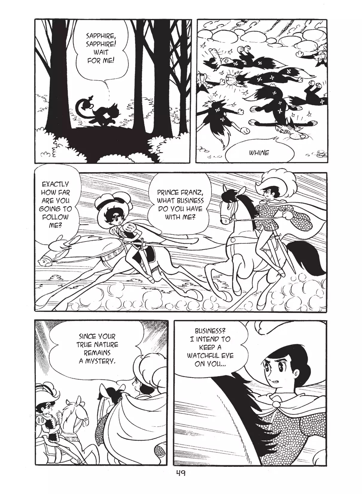 Princess Knight Chapter 18 page 7 - Chapter 18: The Kitten and the Angel
