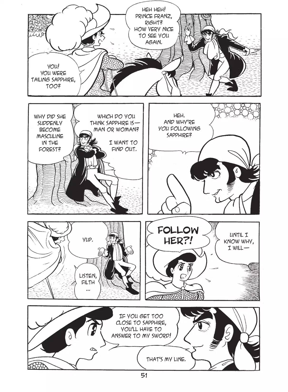 Princess Knight Chapter 18 page 9 - Chapter 18: The Kitten and the Angel