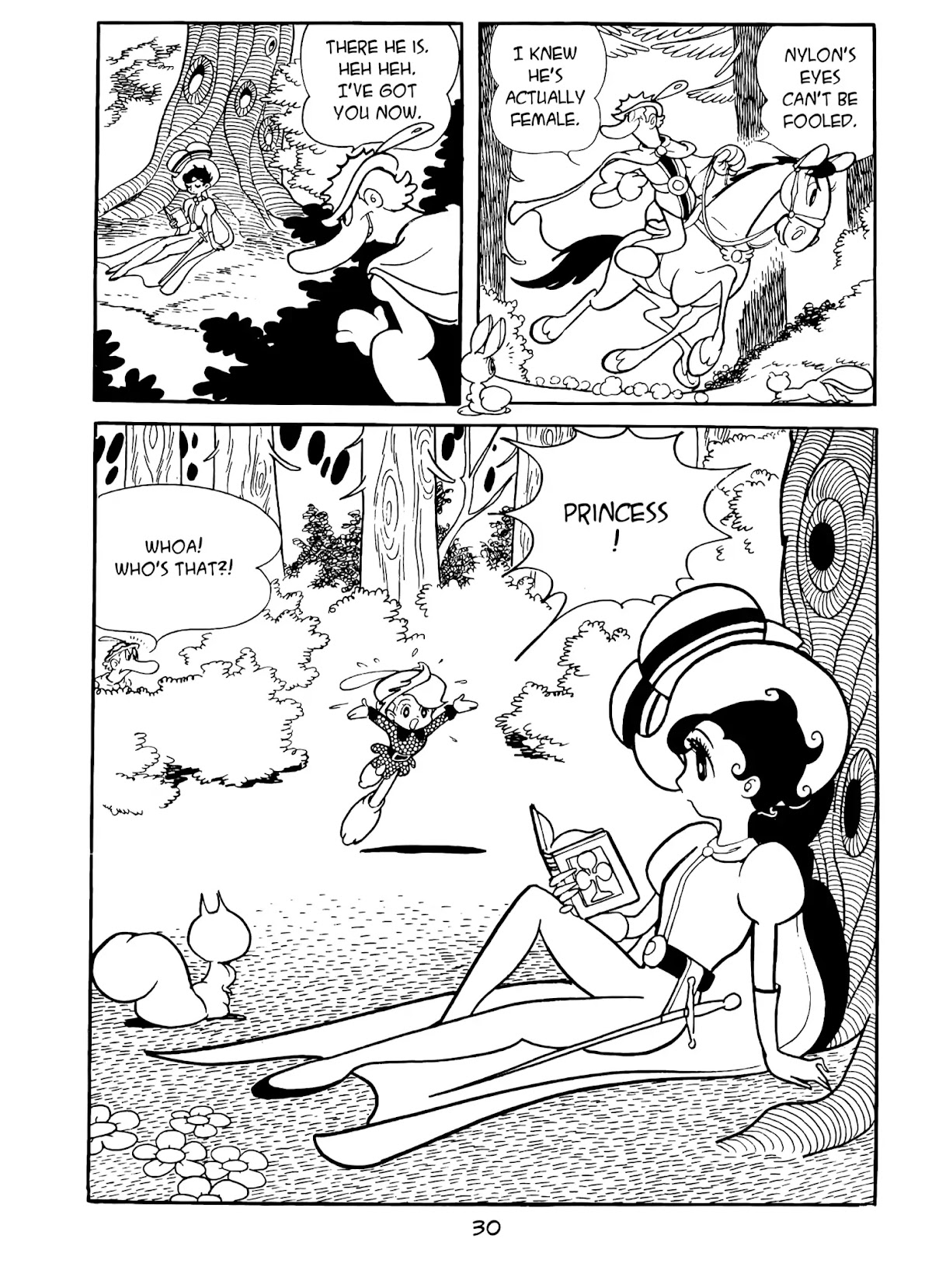 Princess Knight Chapter 2 page 10 - Chapter 2: Flowers and Parades