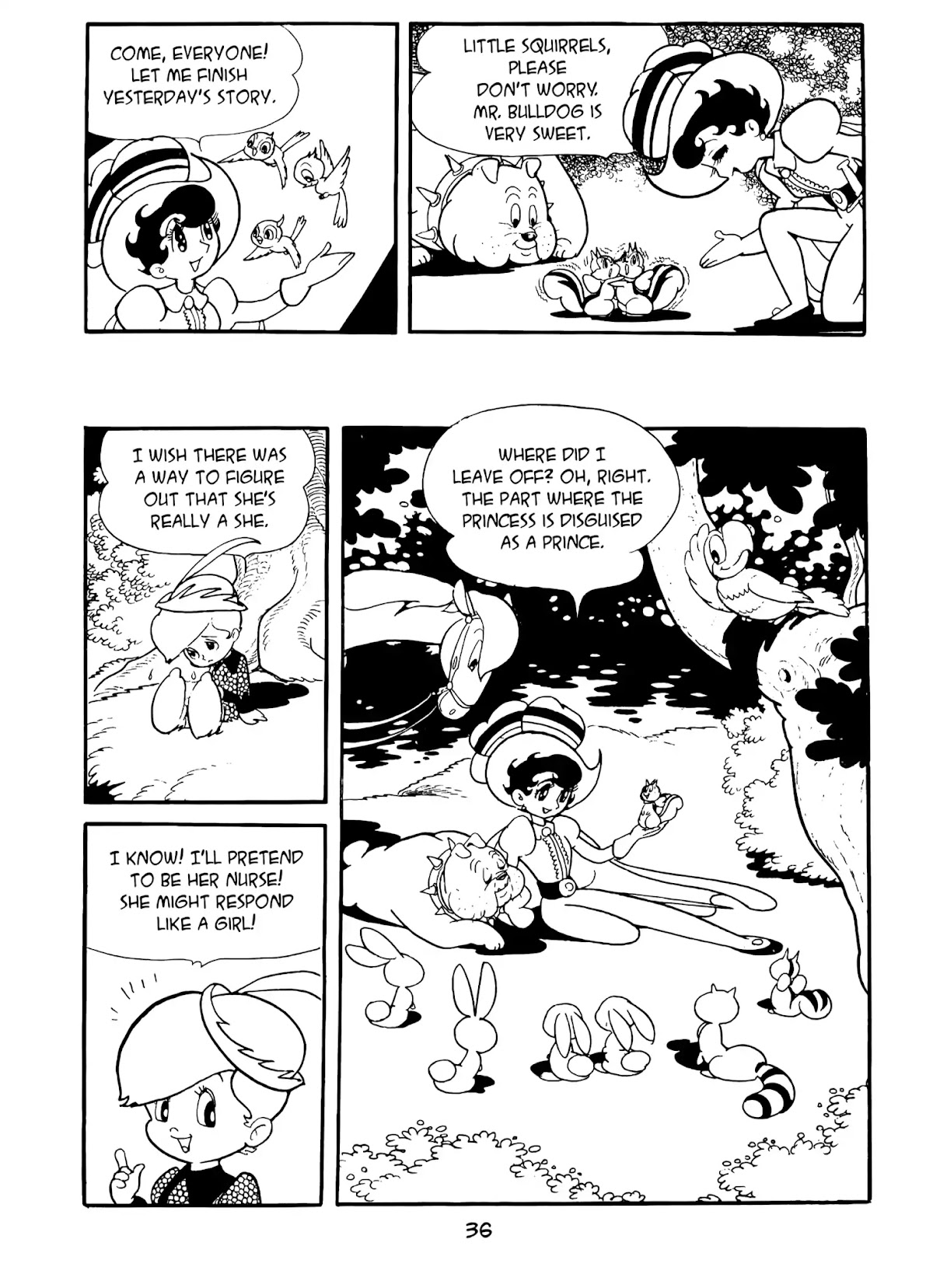 Princess Knight Chapter 2 page 16 - Chapter 2: Flowers and Parades