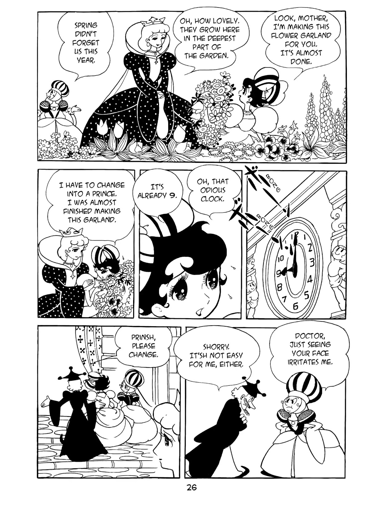 Princess Knight Chapter 2 page 6 - Chapter 2: Flowers and Parades