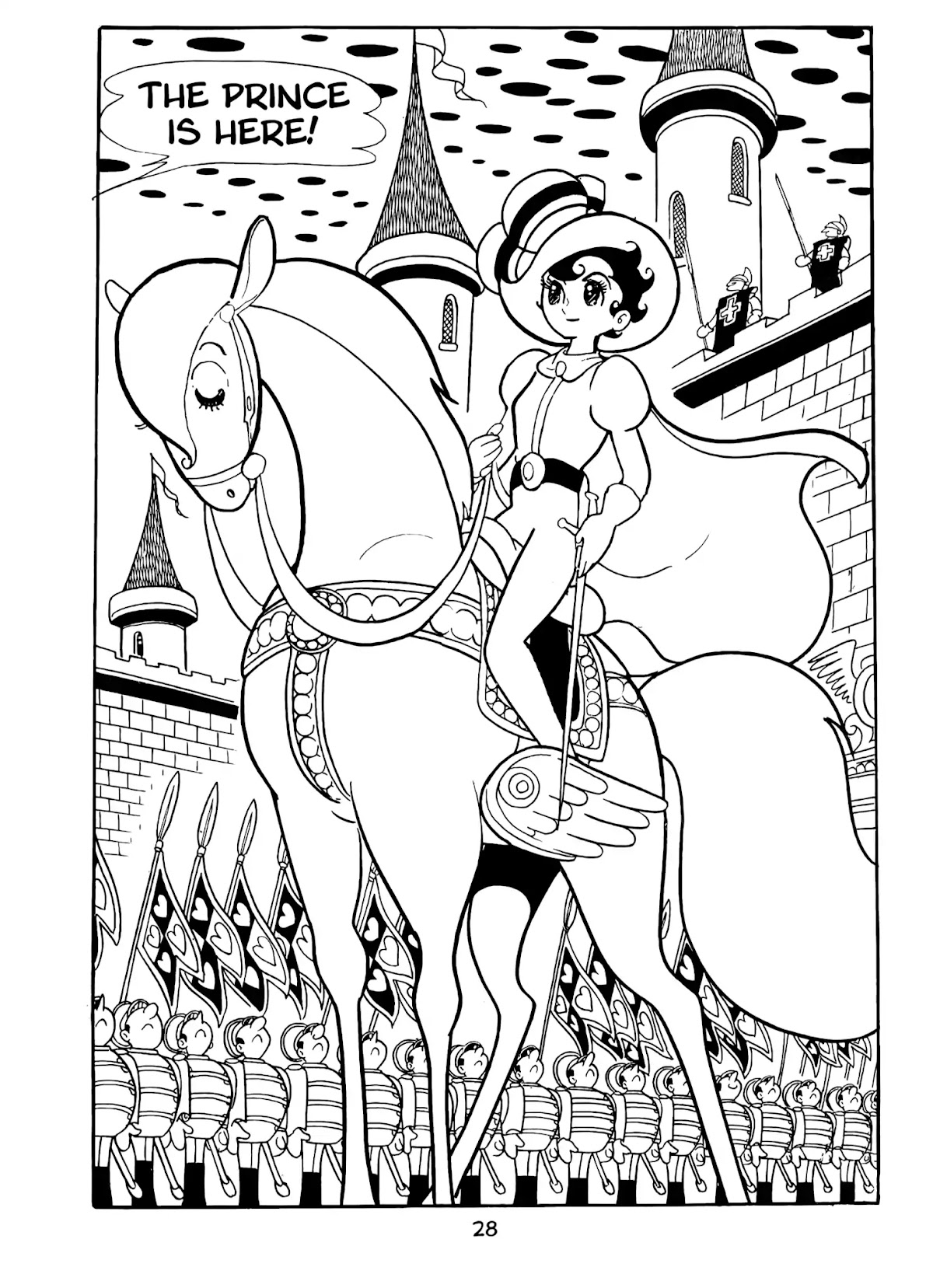 Princess Knight Chapter 2 page 8 - Chapter 2: Flowers and Parades