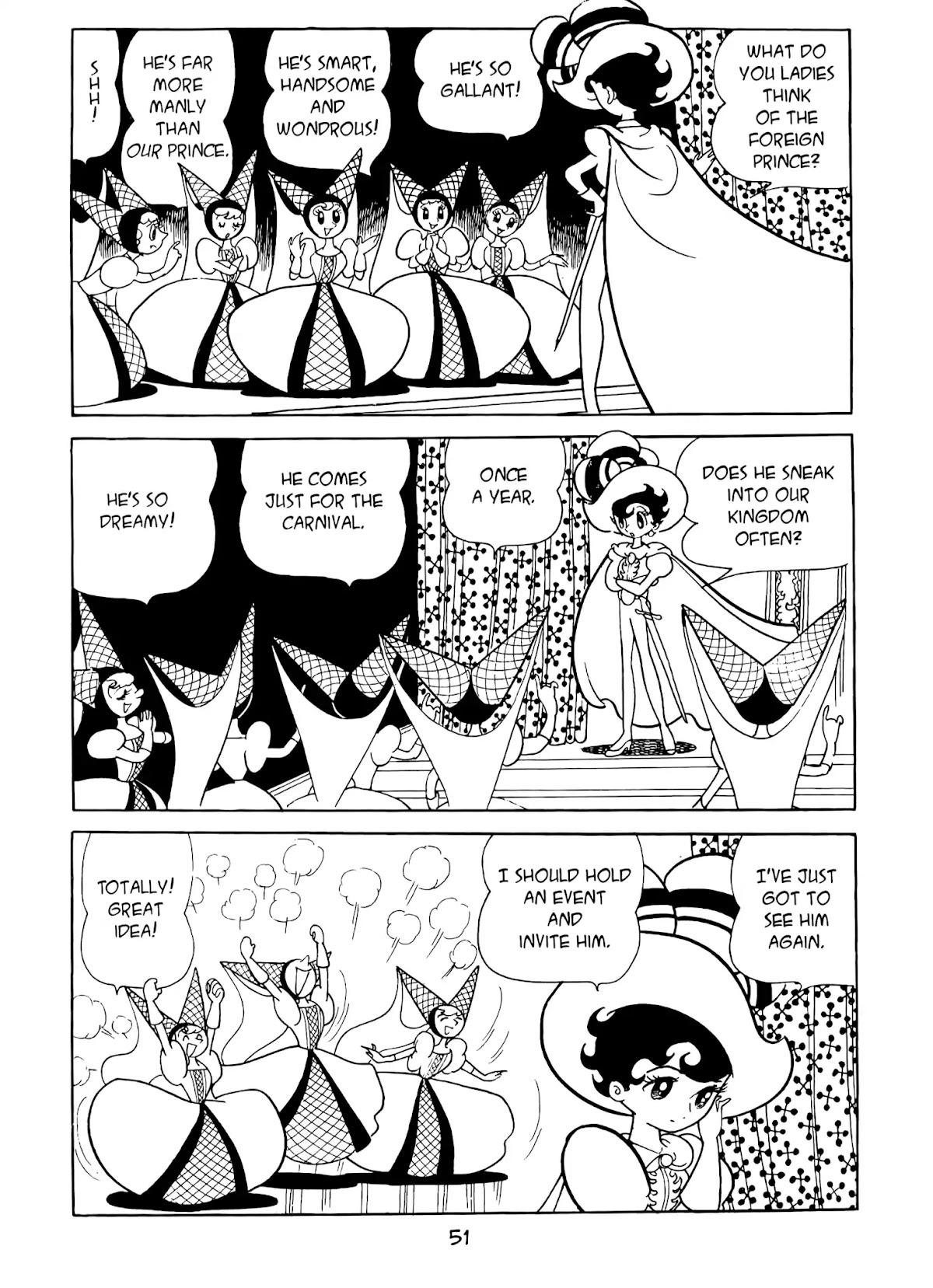 Princess Knight Chapter 3 page 13 - Chapter 3: The Carnival