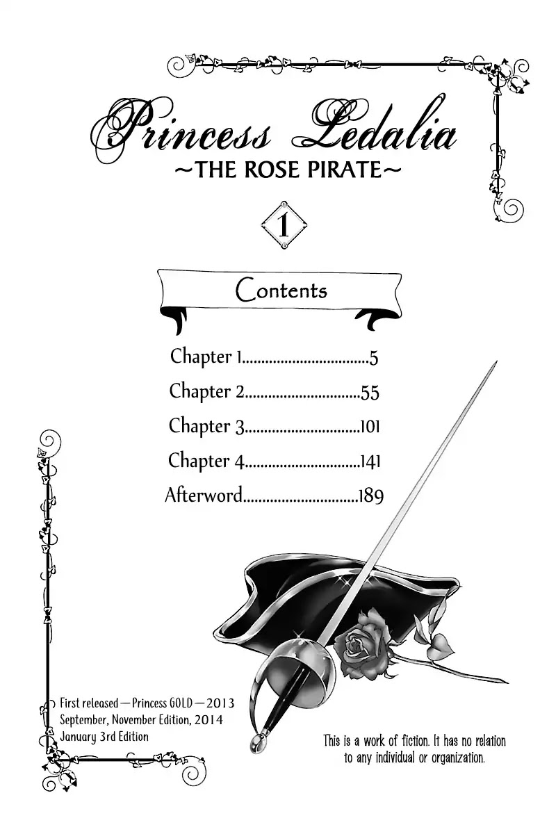 Princess Ledalia: The Pirate Of The Rose Chapter 1 page 4 - Chapter 1