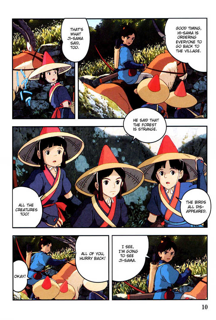 Princess Mononoke Chapter 1.1-1 page 10 - Vol.01 Chapter 1.1