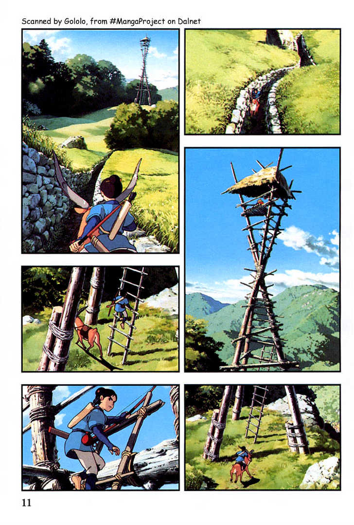 Princess Mononoke Chapter 1.1-1 page 11 - Vol.01 Chapter 1.1