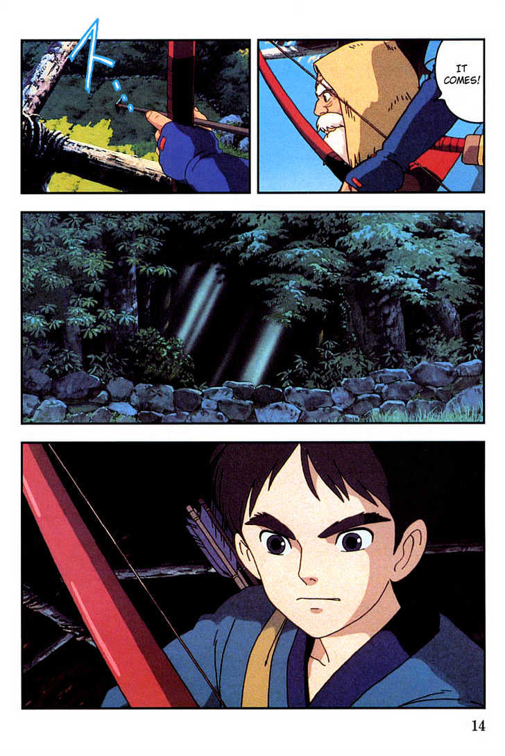 Princess Mononoke Chapter 1.1-1 page 14 - Vol.01 Chapter 1.1
