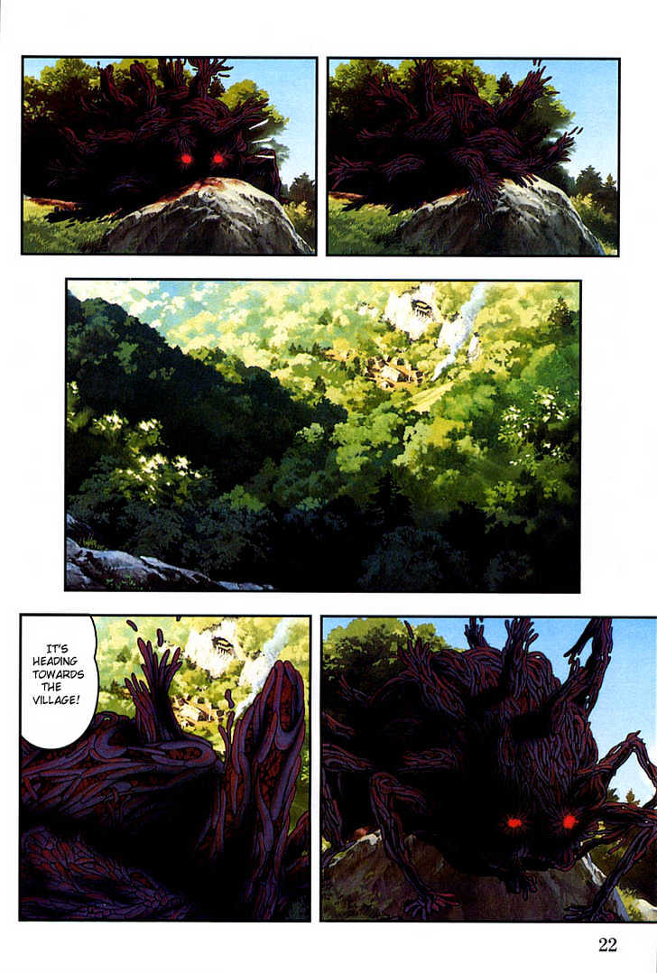 Princess Mononoke Chapter 1.1-1 page 22 - Vol.01 Chapter 1.1