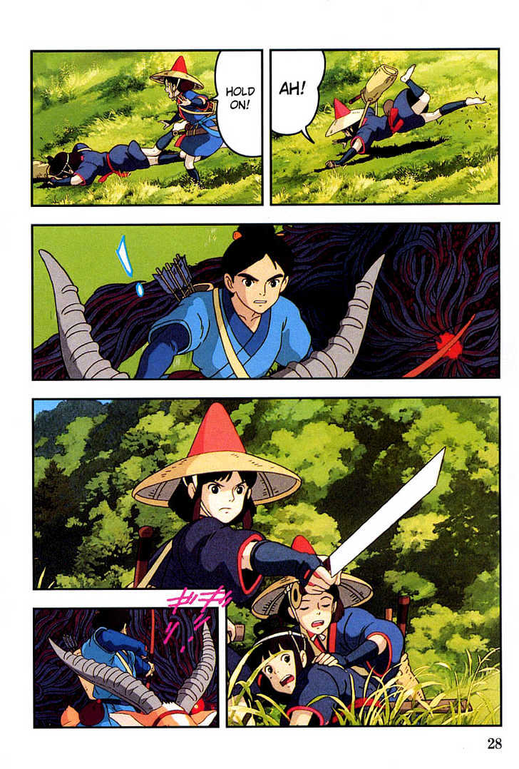 Princess Mononoke Chapter 1.1-1 page 28 - Vol.01 Chapter 1.1