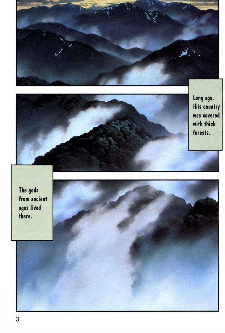 Princess Mononoke Chapter 1.1-1 page 4 - Vol.01 Chapter 1.1