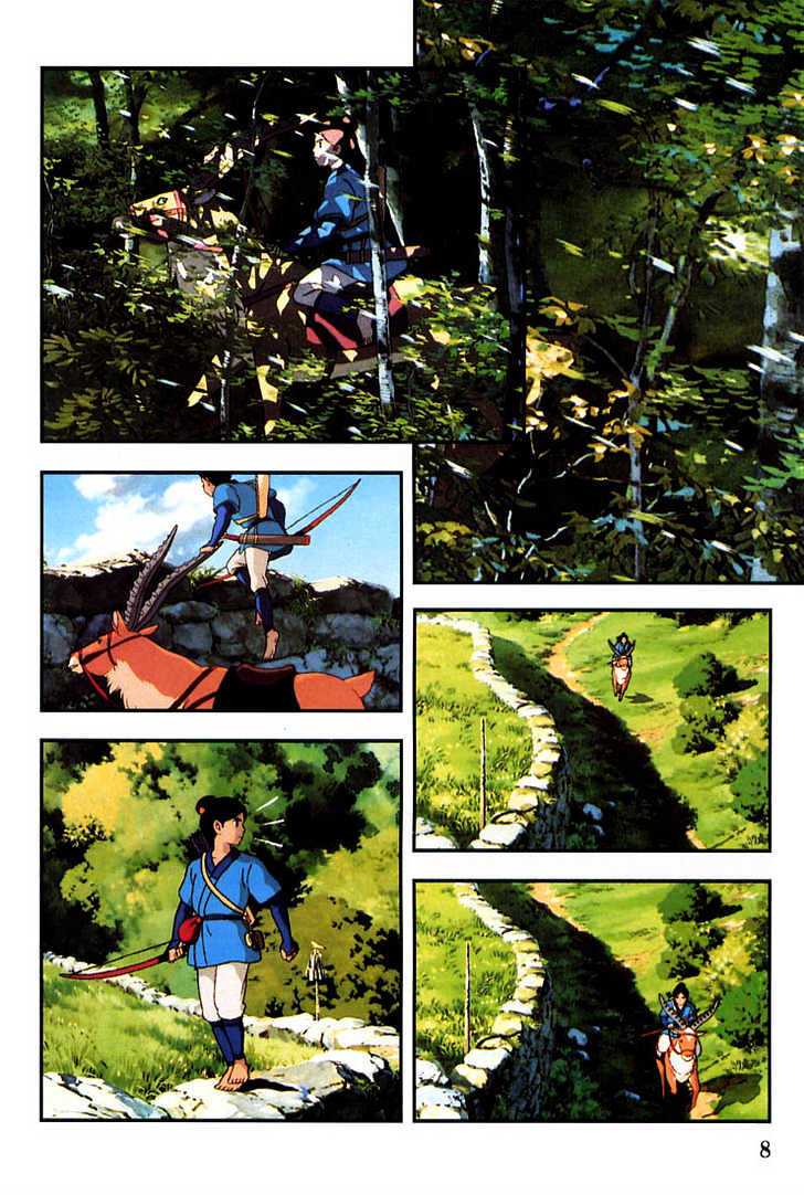 Princess Mononoke Chapter 1.1-1 page 8 - Vol.01 Chapter 1.1