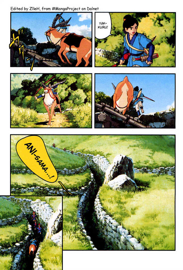 Princess Mononoke Chapter 1.1-1 page 9 - Vol.01 Chapter 1.1