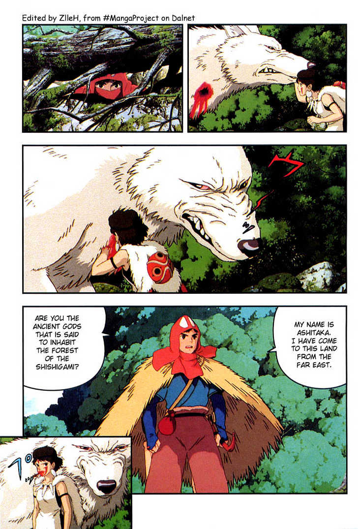 Princess Mononoke Chapter 1.4 page 4 - Vol.01 Chapter 4