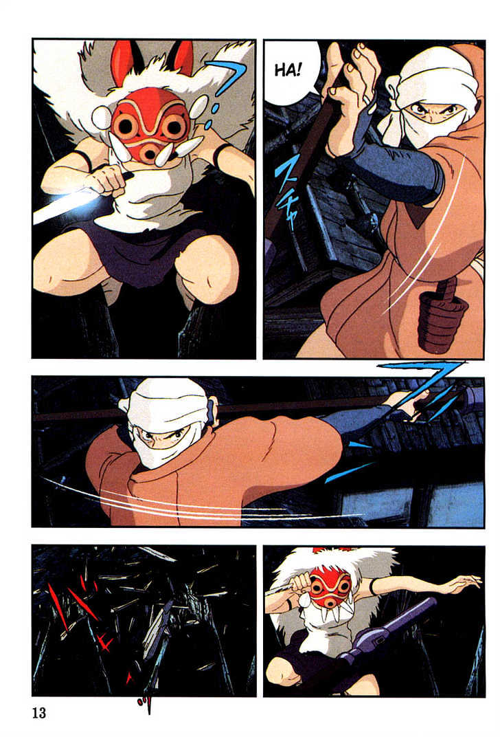 Princess Mononoke Chapter 2.1-1 page 14 - Vol.02 Chapter 1.1