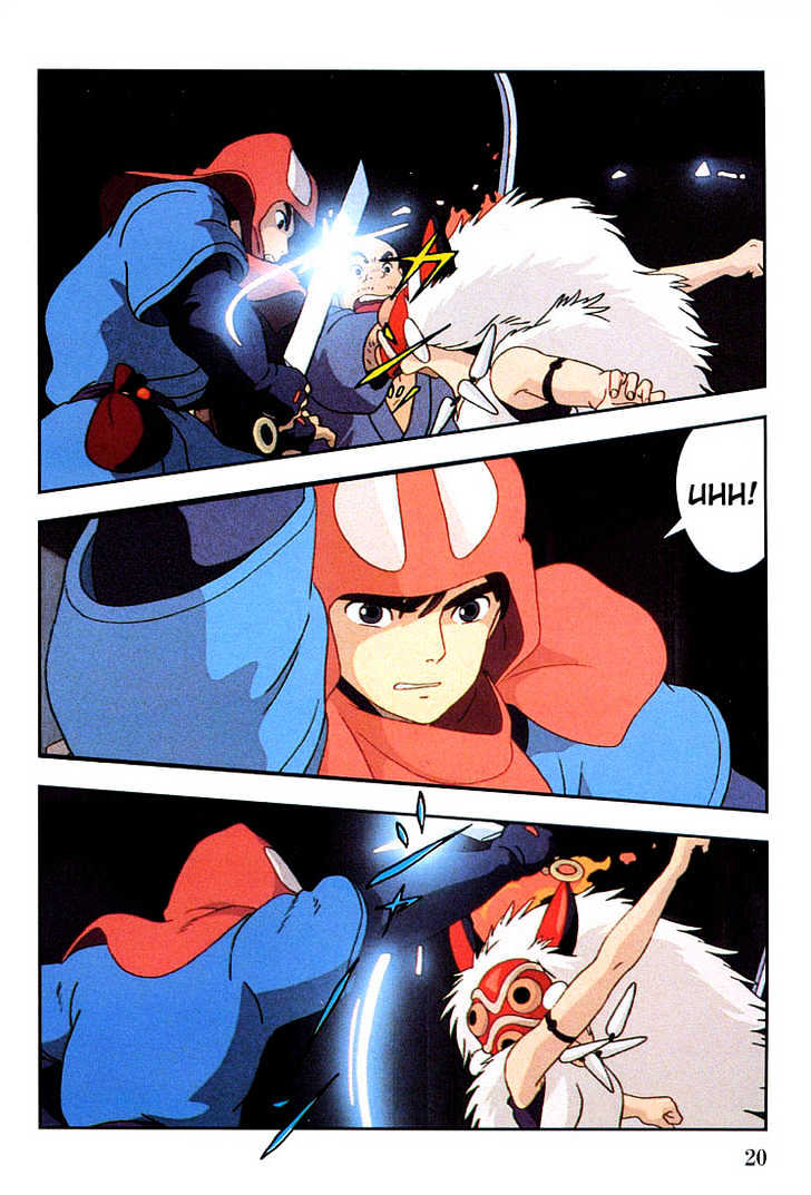 Princess Mononoke Chapter 2.1-1 page 21 - Vol.02 Chapter 1.1