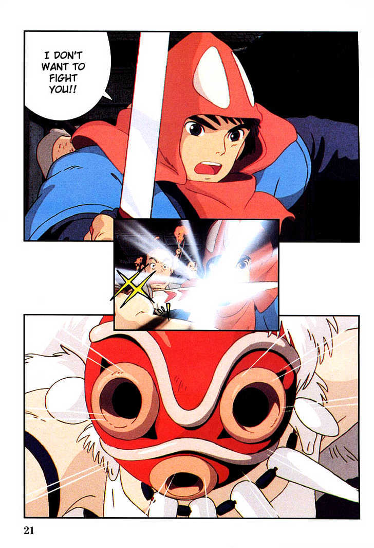 Princess Mononoke Chapter 2.1-1 page 22 - Vol.02 Chapter 1.1