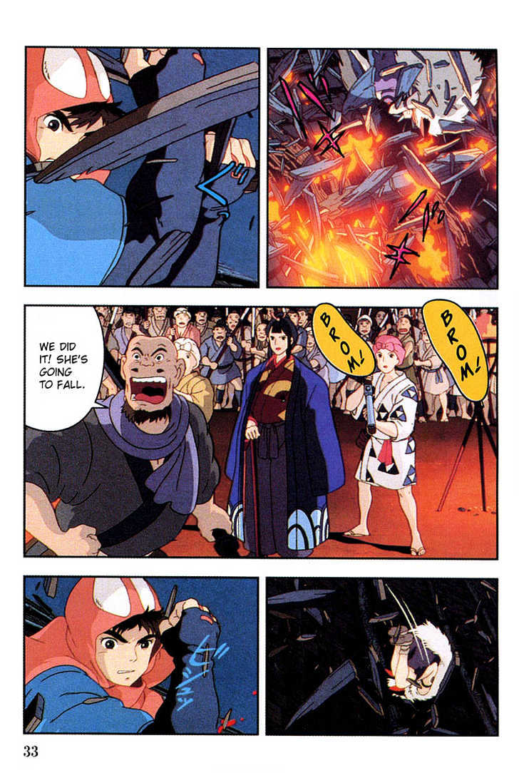 Princess Mononoke Chapter 2.1-1 page 34 - Vol.02 Chapter 1.1